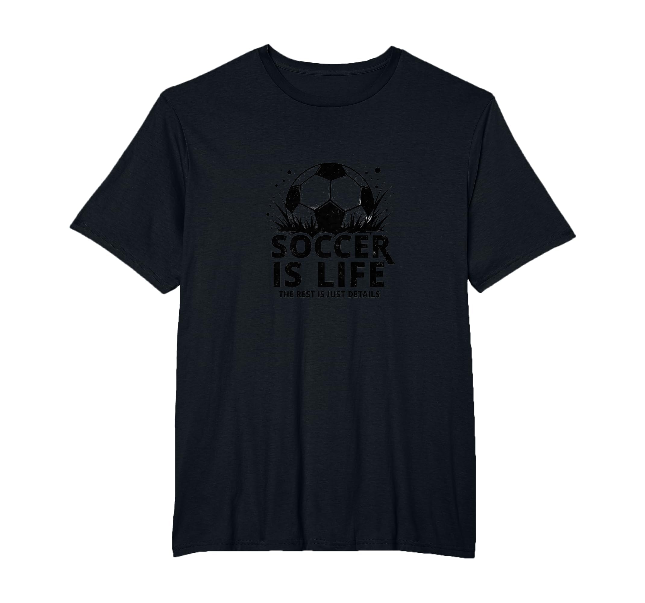 Soccer Coach Soccer Is Life Rest Is T-Shirt - Unique Graphic Men Women
