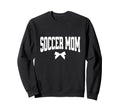 Soccer Mom Bow Soccer Team Mama Sweatshirt - Custom Art Print for Adults