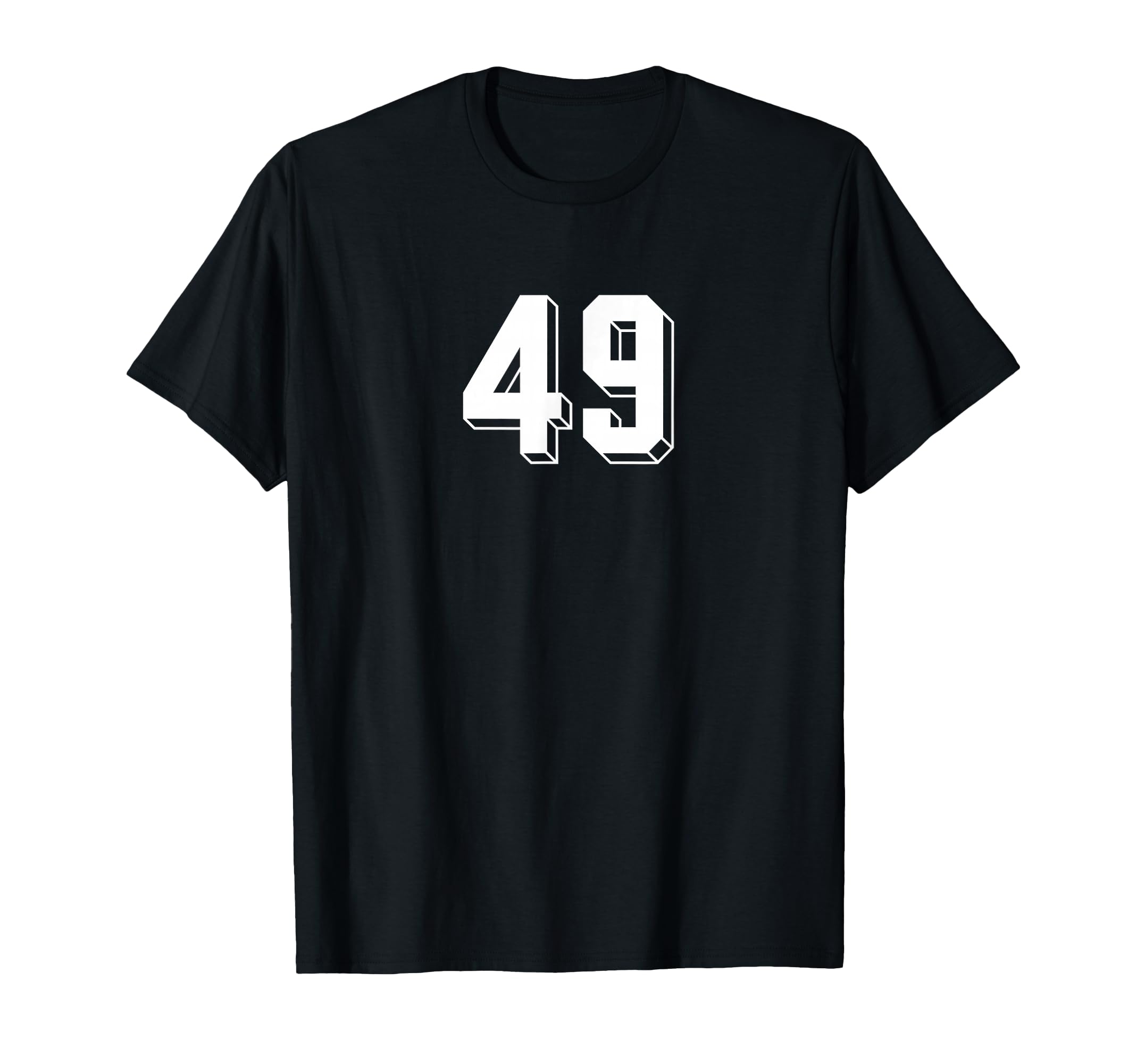 Number 49 80S 90S Soccer Team Jersey T-Shirt - Aesthetic Graphic Unisex