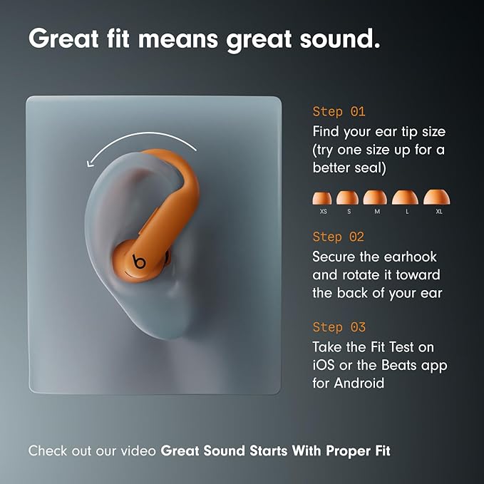 Beats Powerbeats Pro 2 Wireless Bluetooth Earbuds - Noise Cancelling, Heart Rate Monitor, IPX4, Up to 45H Battery & Charging Case, Works with Apple & Android - Quick Sand