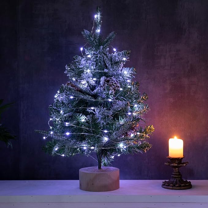 Fairy Lights Plug in,100FT 300 LEDs Waterproof Led String Lights,Twinkle Light with 8 Modes Remote for Outdoor Indoor Christmas Wedding Birthday Garden Party Decorations,Cool White