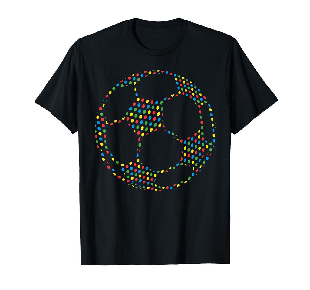 International Dot Day Soccer Ball T-Shirt - Novelty Apparel Men Women