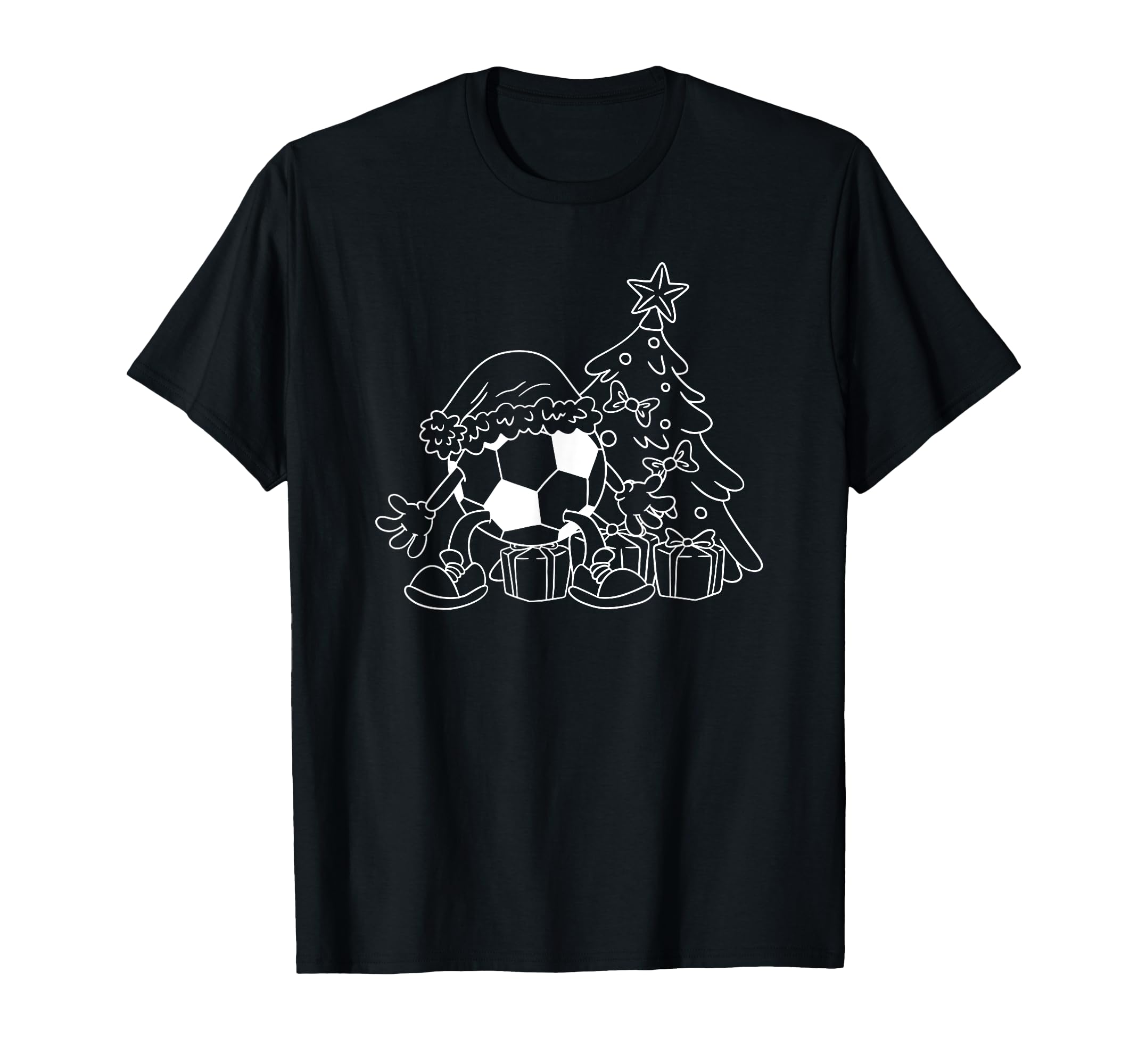 Soccer Funny Soccer Goalie Tree T-Shirt - Minimalist Print Unisex