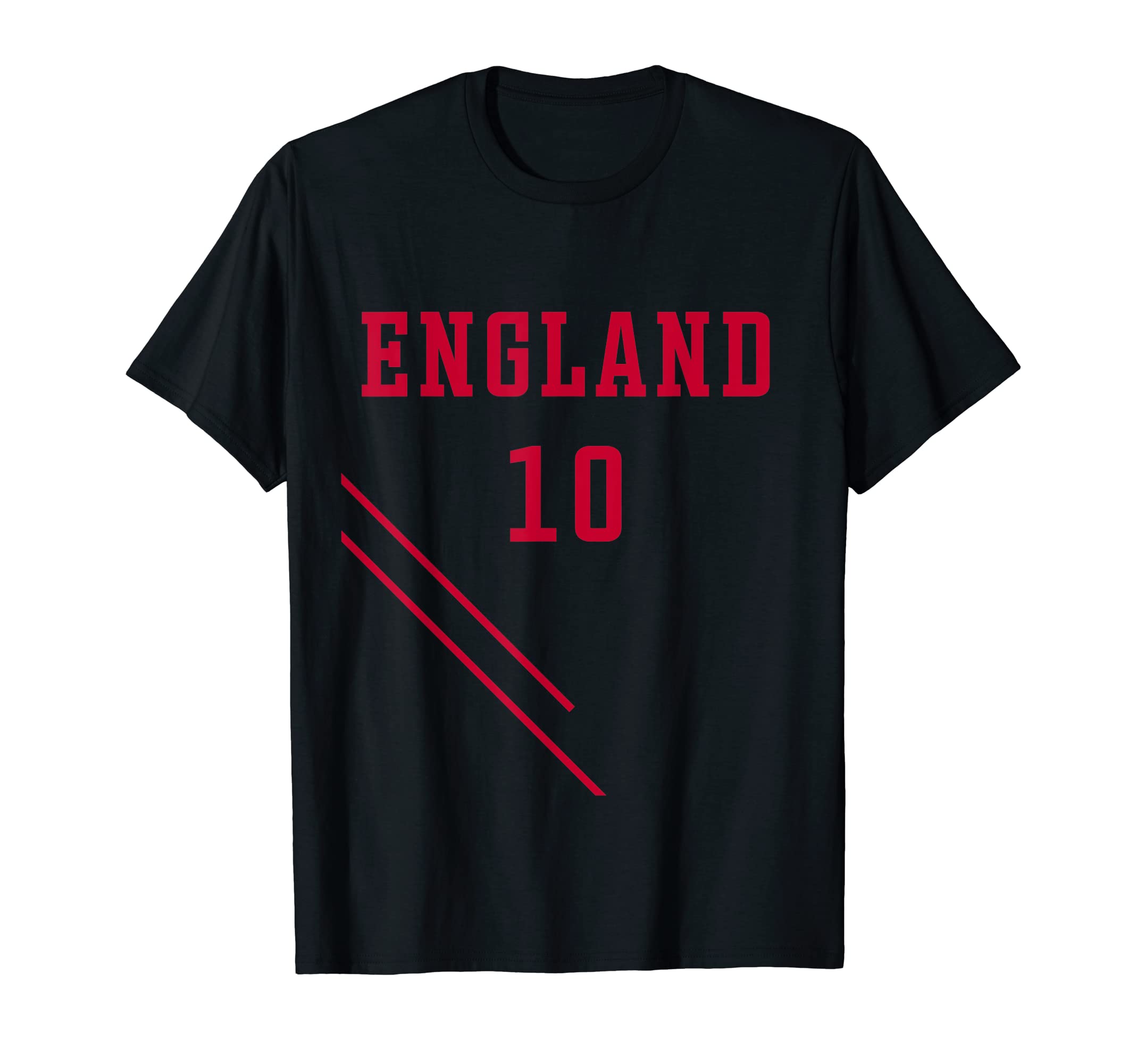 England Football Soccer T-Shirt - Minimalist Print for Adults