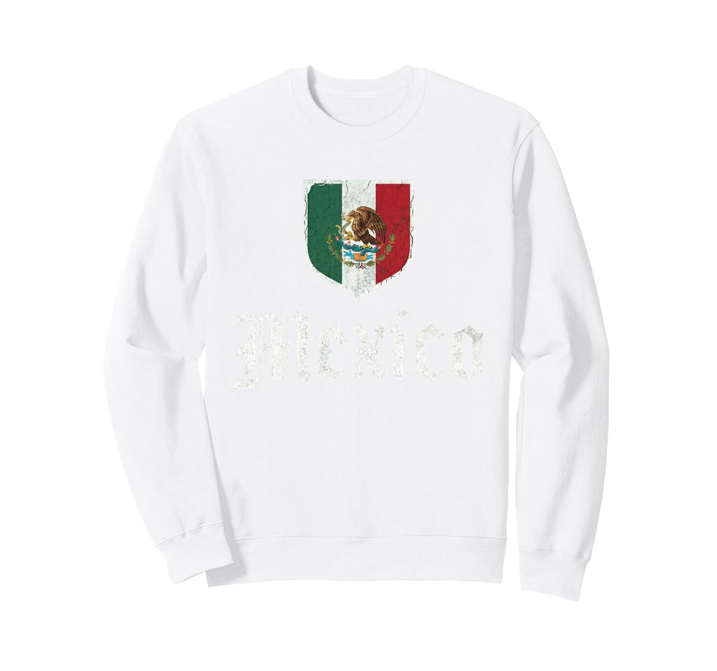 Mexico Flag Mexican Hispanic Pride Sweatshirt - Graphic Print Men Women