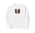 Mexico Flag Mexican Hispanic Pride Sweatshirt - Graphic Print Men Women