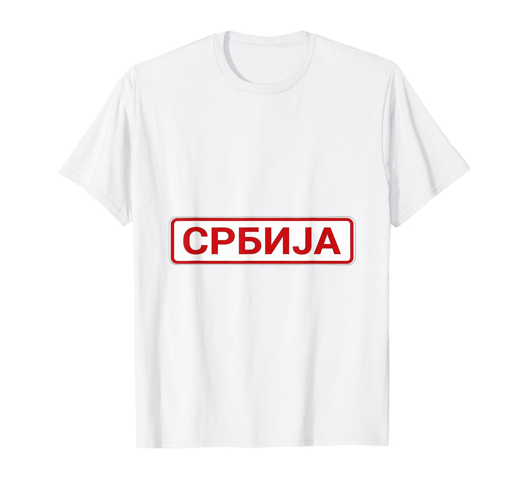 Serbia Football Soccer T-Shirt - Fun Novelty Design Men Women