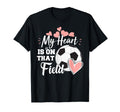 My Heart Is That Soccer Field T-Shirt - Aesthetic Graphic for Adults