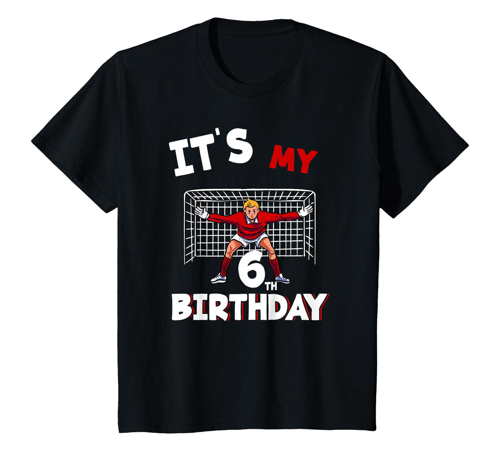 Its My 6Th Birthday 6 Year Old T-Shirt - Minimalist Print for Adults