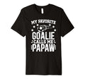 Mens My Favorite Soccer Goalie T-Shirt - Fun Novelty Design Men Women