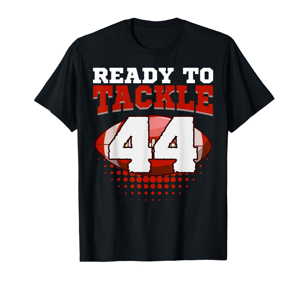 Football 44Th Birthday Player T-Shirt - Fun Novelty Design Men Women