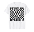 Soccer Soccer Mom Coquette Birthday Lets T-Shirt - Graphic Print Unisex