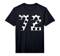 Soccer 72 Jersey Number Performance T-Shirt - Aesthetic Graphic for Adults