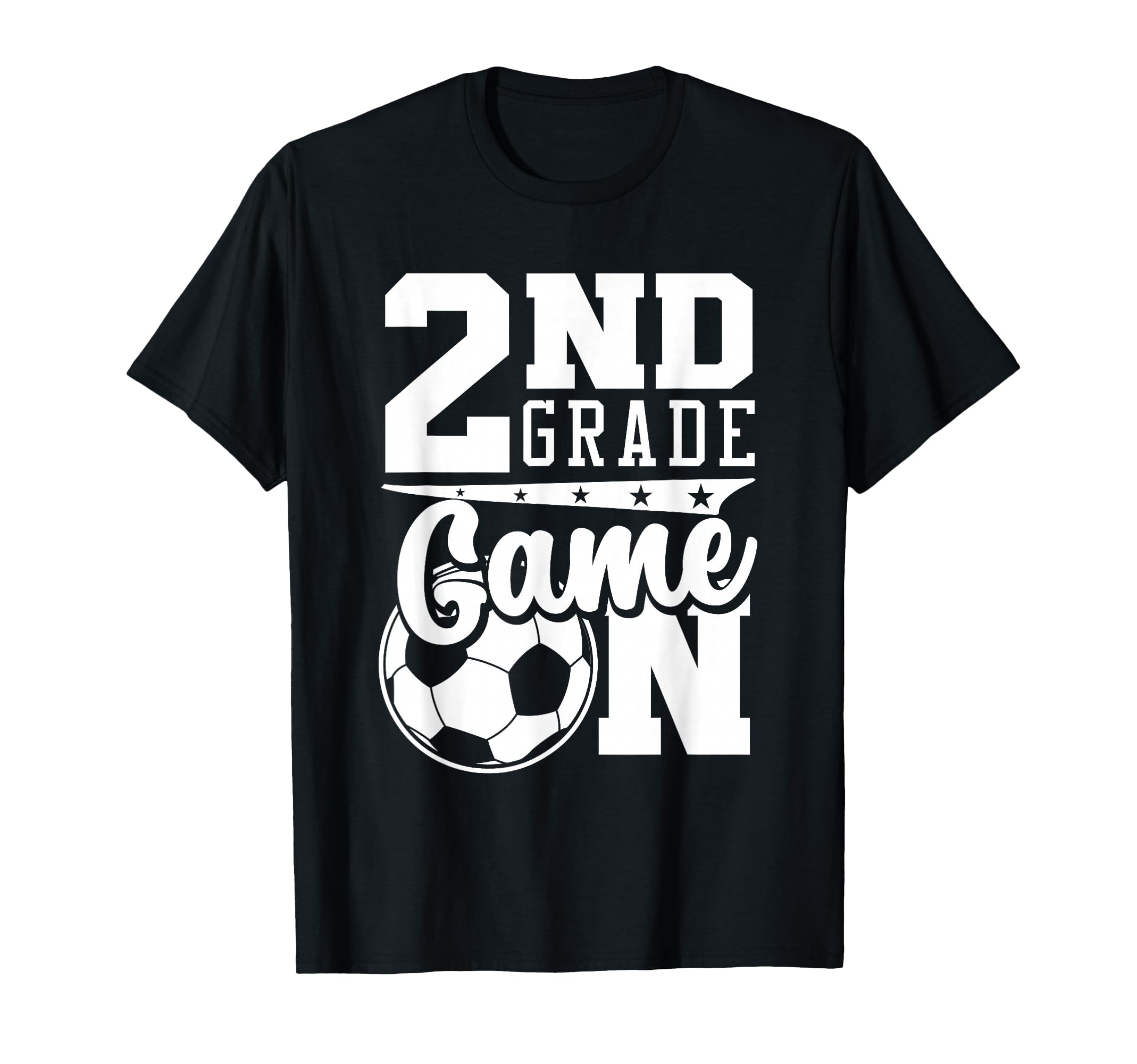 2Nd Grade Game Back To School Soccer T-Shirt - Custom Art Print Unisex