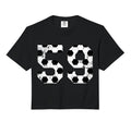 Soccer 59 Jersey Number Comfort Colors Crop Hoodie - Novelty Apparel Unisex