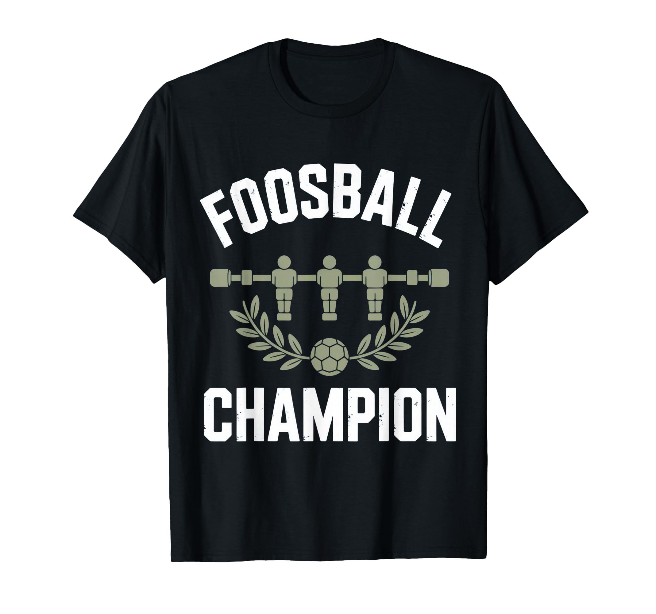 Foosball Champion Table Soccer T-Shirt - Minimalist Print Unisex