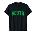 Green South Team Colors Spirit T-Shirt - Aesthetic Graphic Men Women