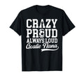 Crazy Proud Soccer Goalie Nana Soccer T-Shirt - Streetwear Style Men Women