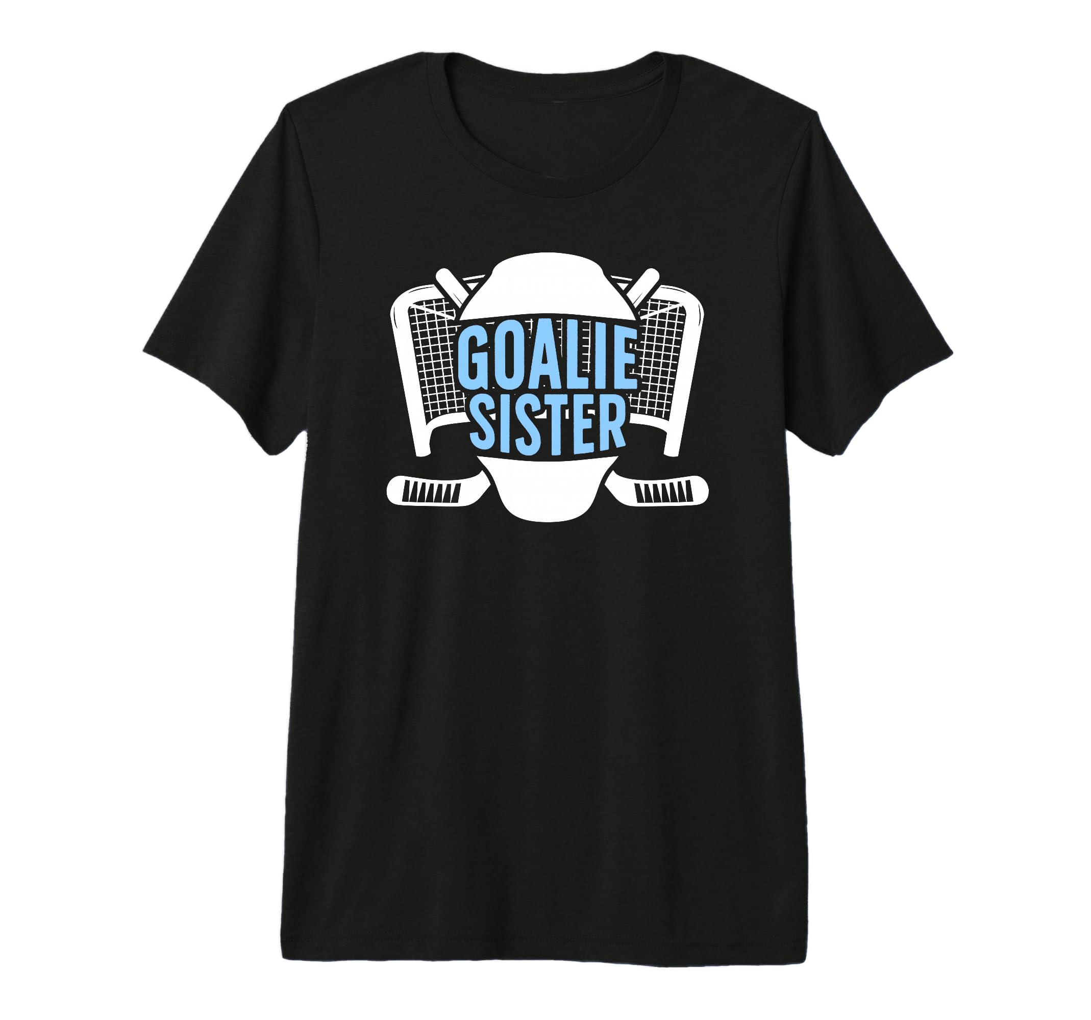 Ice Hockey Goalie Sister Hockey T-Shirt - Aesthetic Graphic Men Women