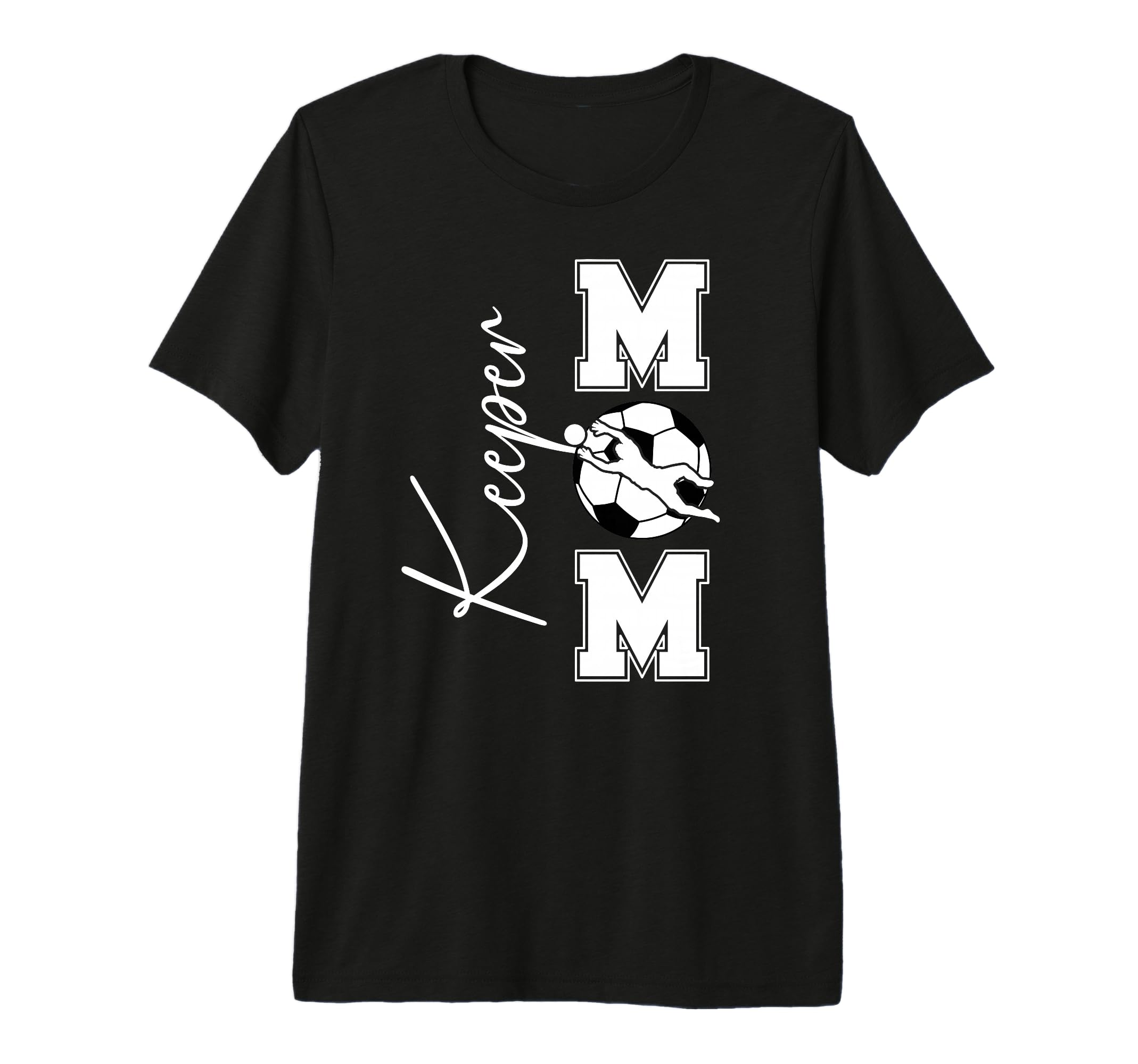 Soccer Keeper Mom Soccer Goalkeeper T-Shirt - Custom Art Print Men Women