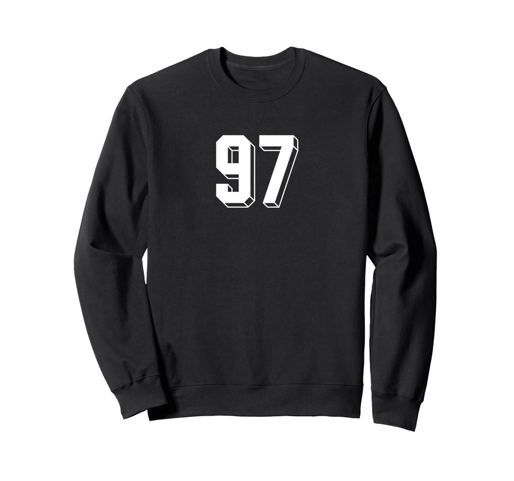 Number 97 80S 90S Soccer Team Jersey Sweatshirt - Streetwear Style Unisex