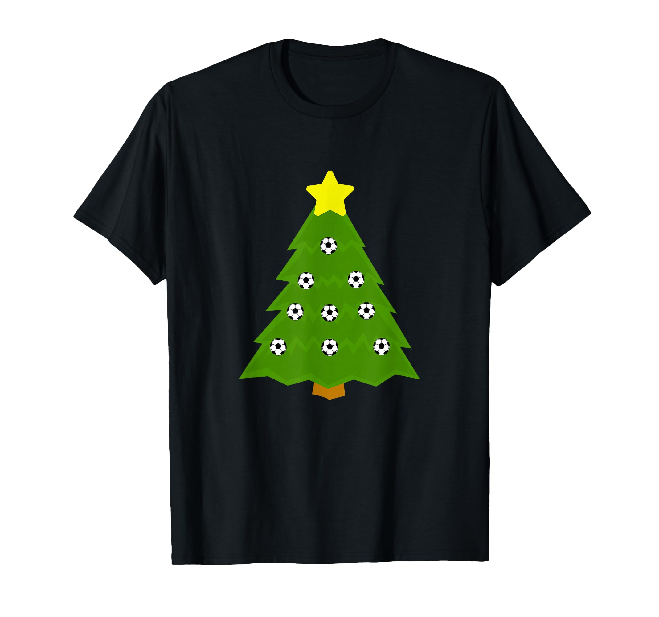 Soccer Gifts Tree Sports Lover T-Shirt - Casual Everyday Wear for Adults