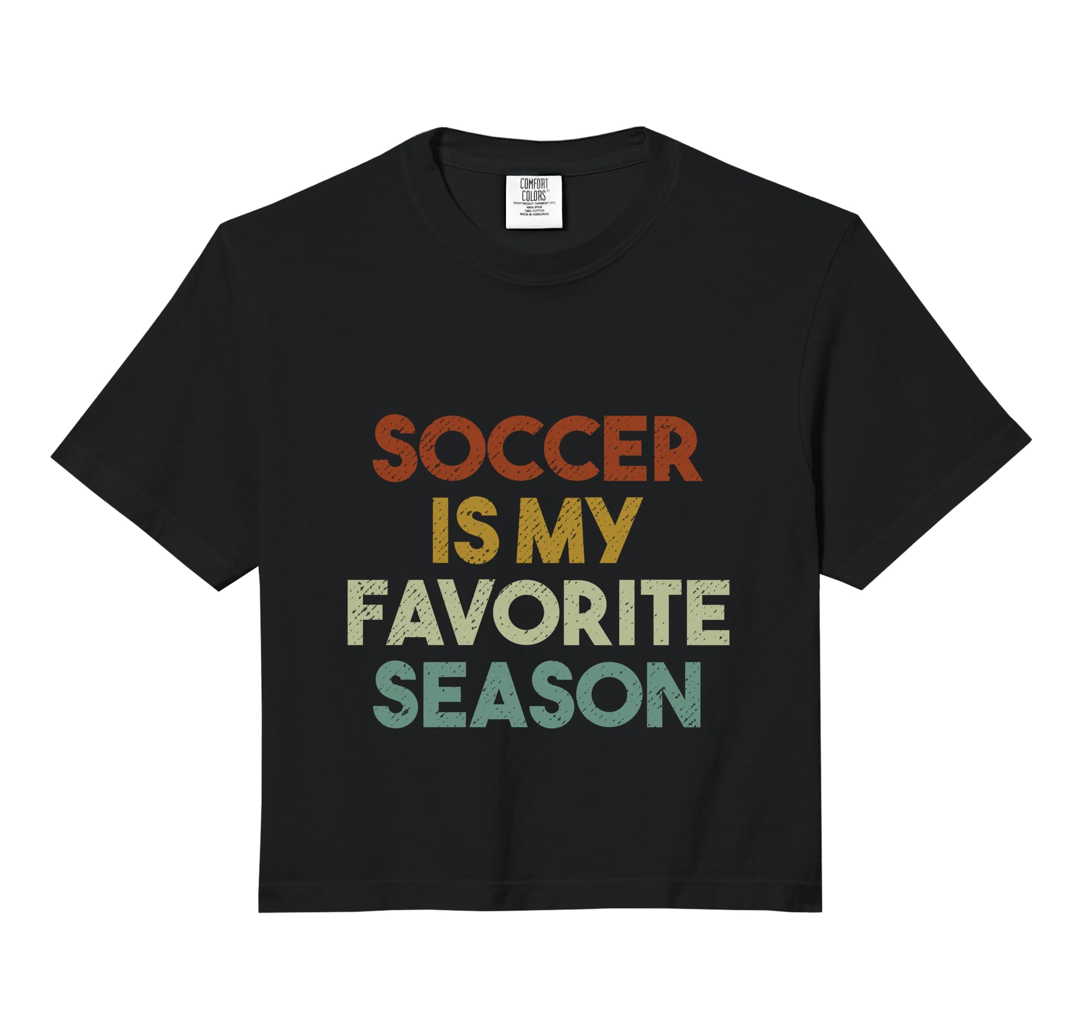 Soccer Is My Favorite Season Comfort Hoodie - Custom Art Print Men Women