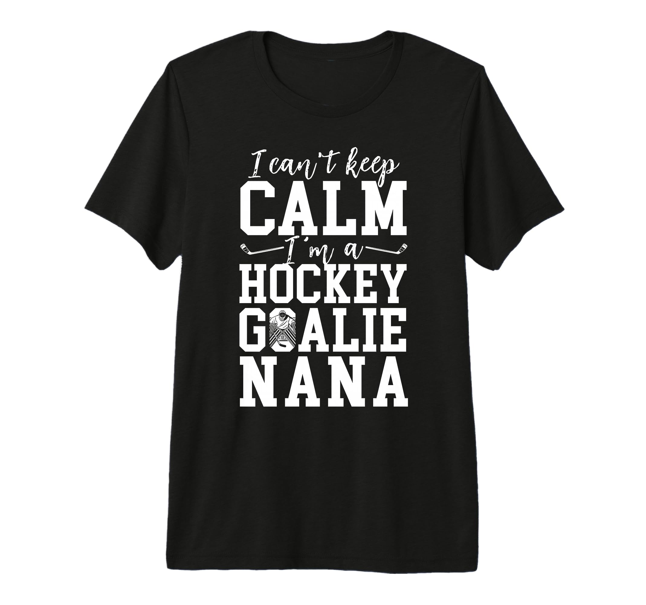 Im Hockey Goalie Nana Ice Hockey Keeper T-Shirt - Unique Graphic Men Women