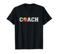 Basketball Coach Sports Coaching T-Shirt - Custom Art Print for Adults