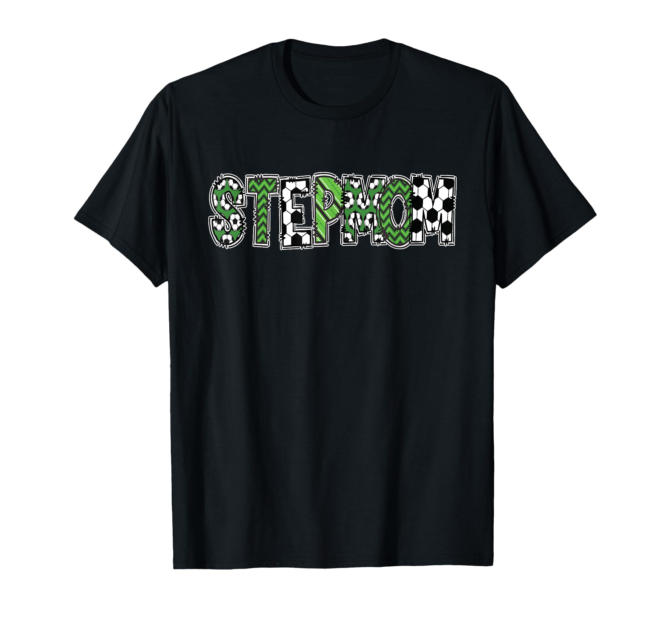 Soccer Stepmother Stepmom Birthday Party T-Shirt - Unique Graphic Men Women