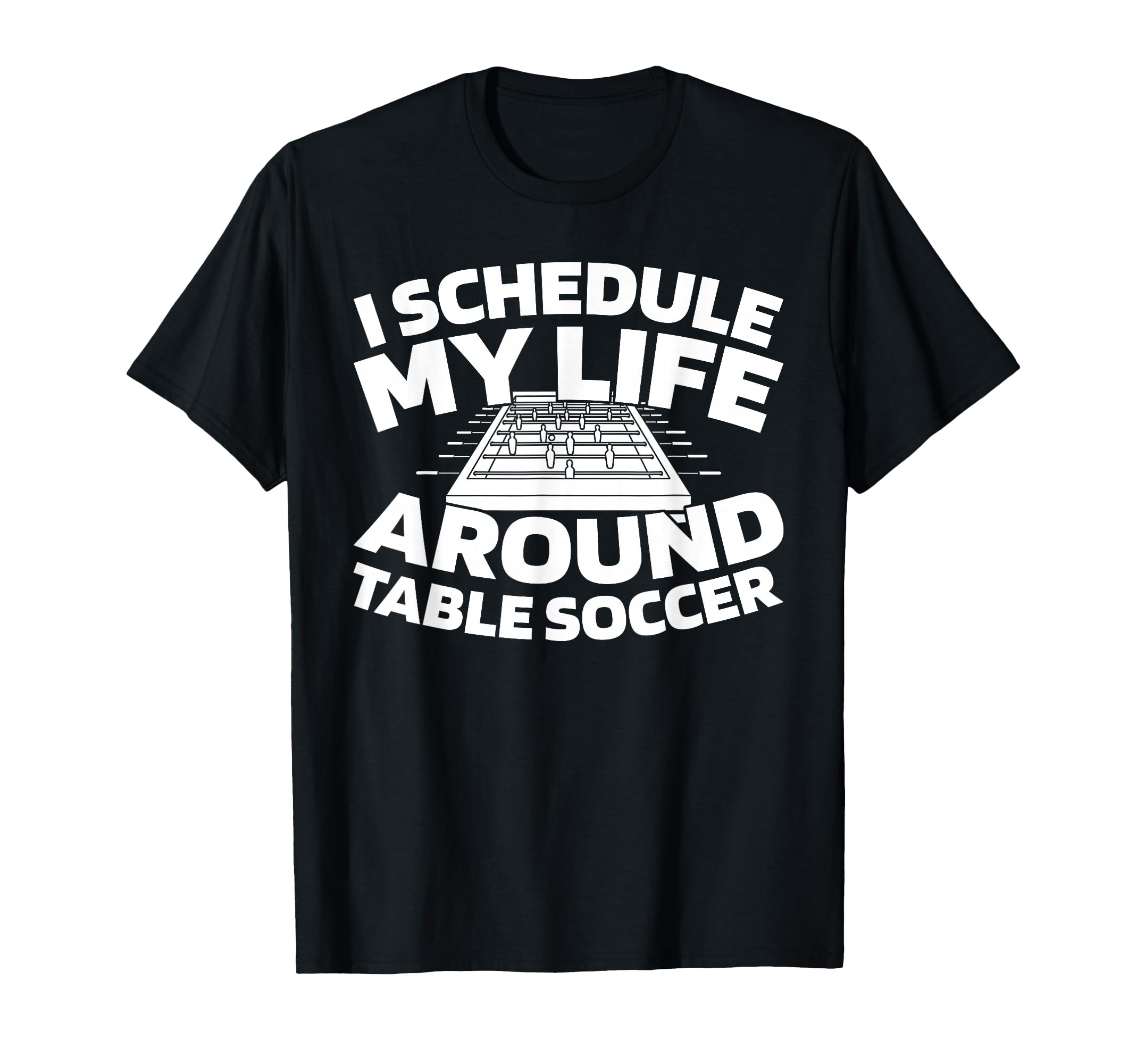 Foosball Kicker Table Soccer T-Shirt - Novelty Apparel Unisex