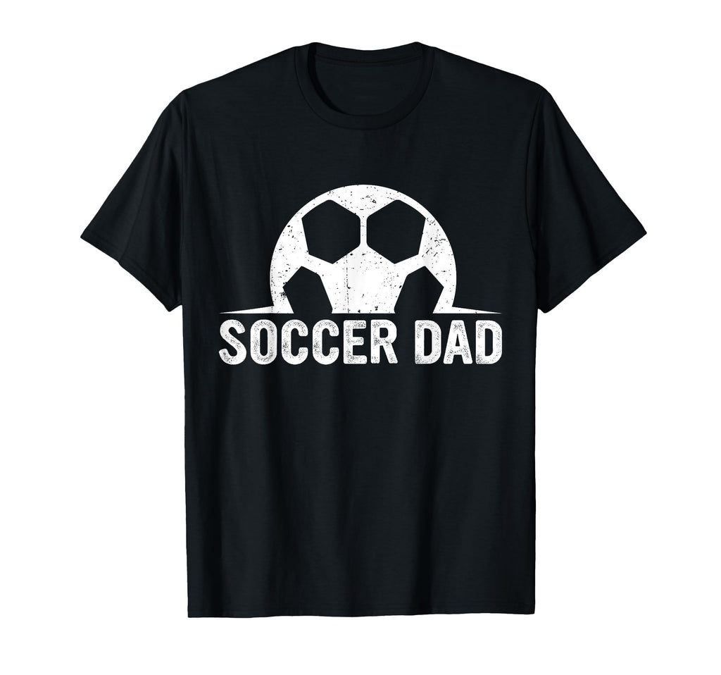 Funny Soccer Lover Dad Papa Fathers T-Shirt - Fun Novelty Design Men Women
