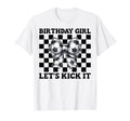 Soccer Soccer Mom Birthday Lets Kick It T-Shirt - Trendy Graphic Men Women