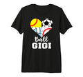 Ball Gigi Soccer Baseball Softball T-Shirt - Streetwear Style Men Women