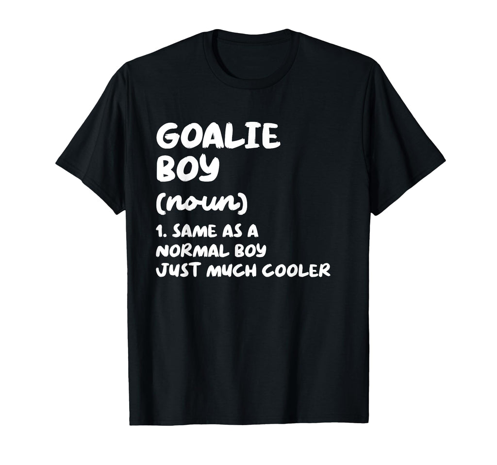 Goalie Definition Funny Hockey Soccer T-Shirt - Aesthetic Graphic Unisex