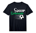 Mens Soccer Grammie Soccer T-Shirt - Casual Everyday Wear for Adults