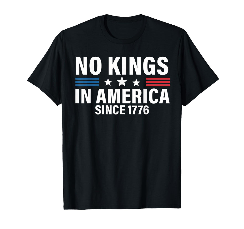 Independence Day 4Th July 1776 No Kings T-Shirt - Unique Graphic for Adults