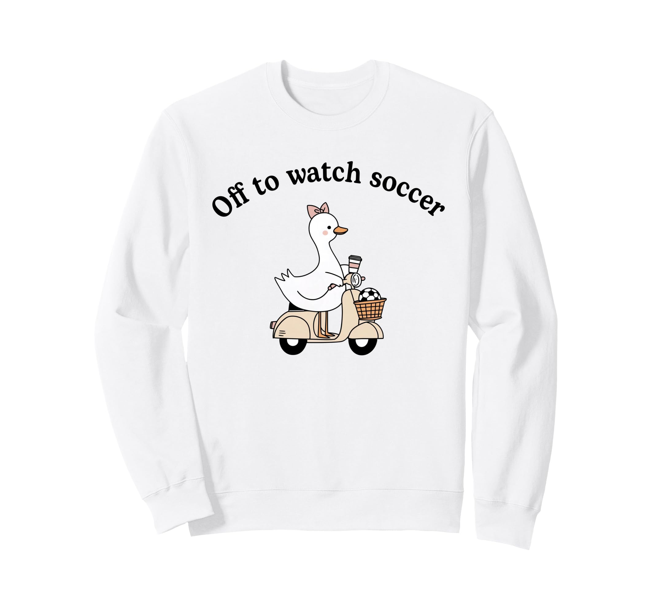 Soccer Mom Off To Watch Soccer Goose Sweatshirt - Streetwear Style Unisex
