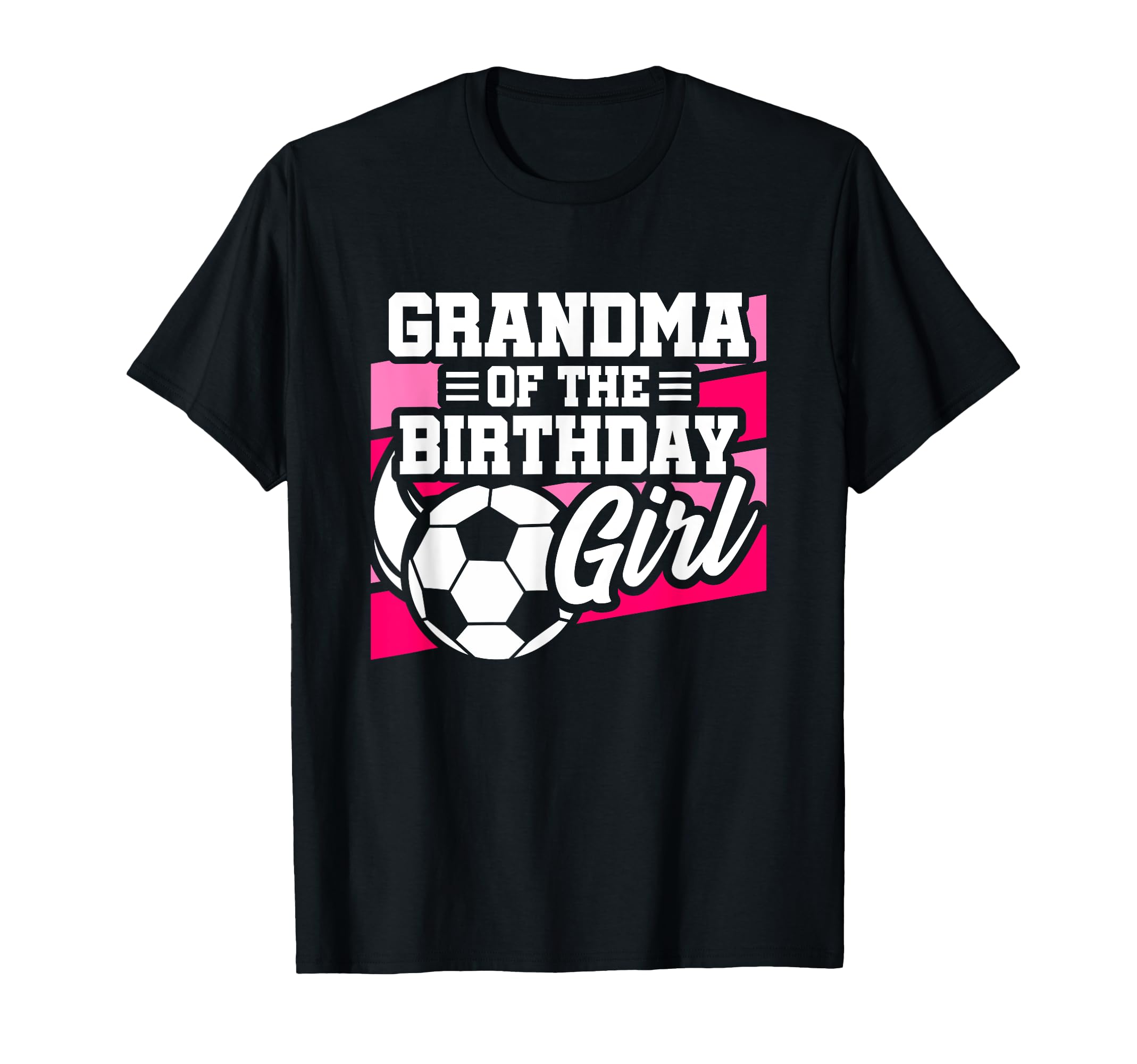 Soccer Birthday Birthday Grandma Soccer T-Shirt - Minimalist Print Unisex