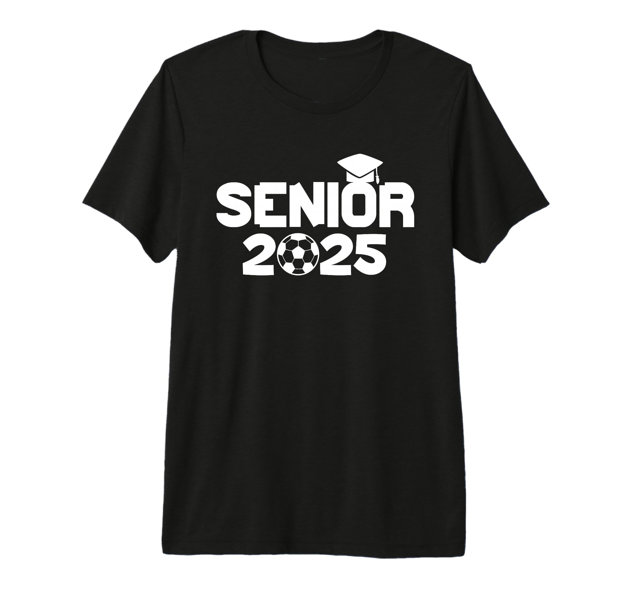 Class 2025 Soccer Graduation 2025 Grad T-Shirt - Fun Novelty Design Unisex
