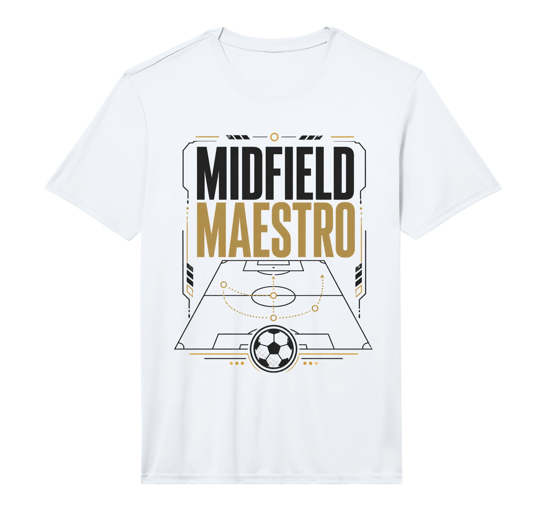 Football Collection Soccer Midfield T-Shirt - Trendy Graphic Unisex