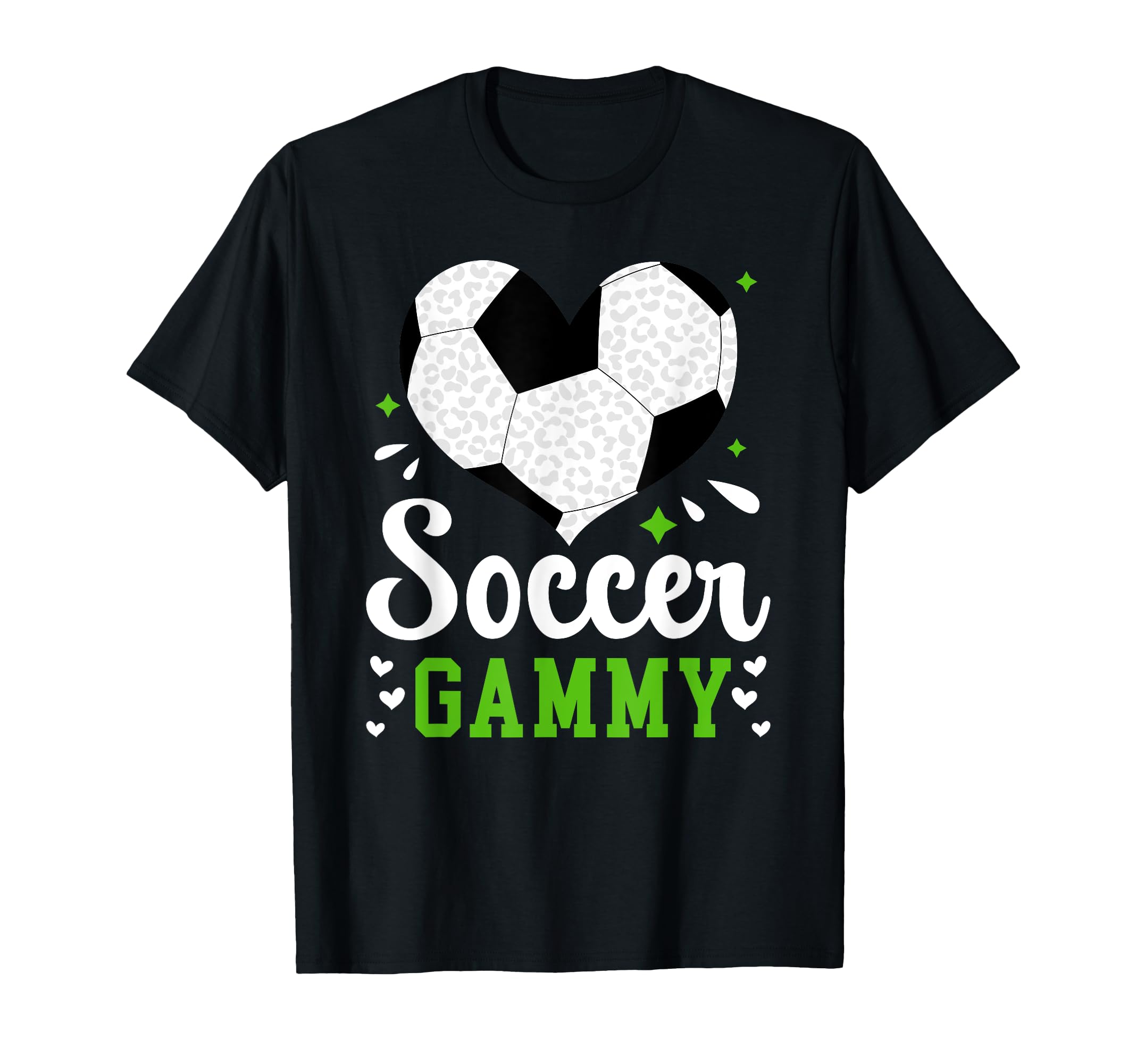 Soccer Gammy Heart Gammy Soccer T-Shirt - Fun Novelty Design Men Women