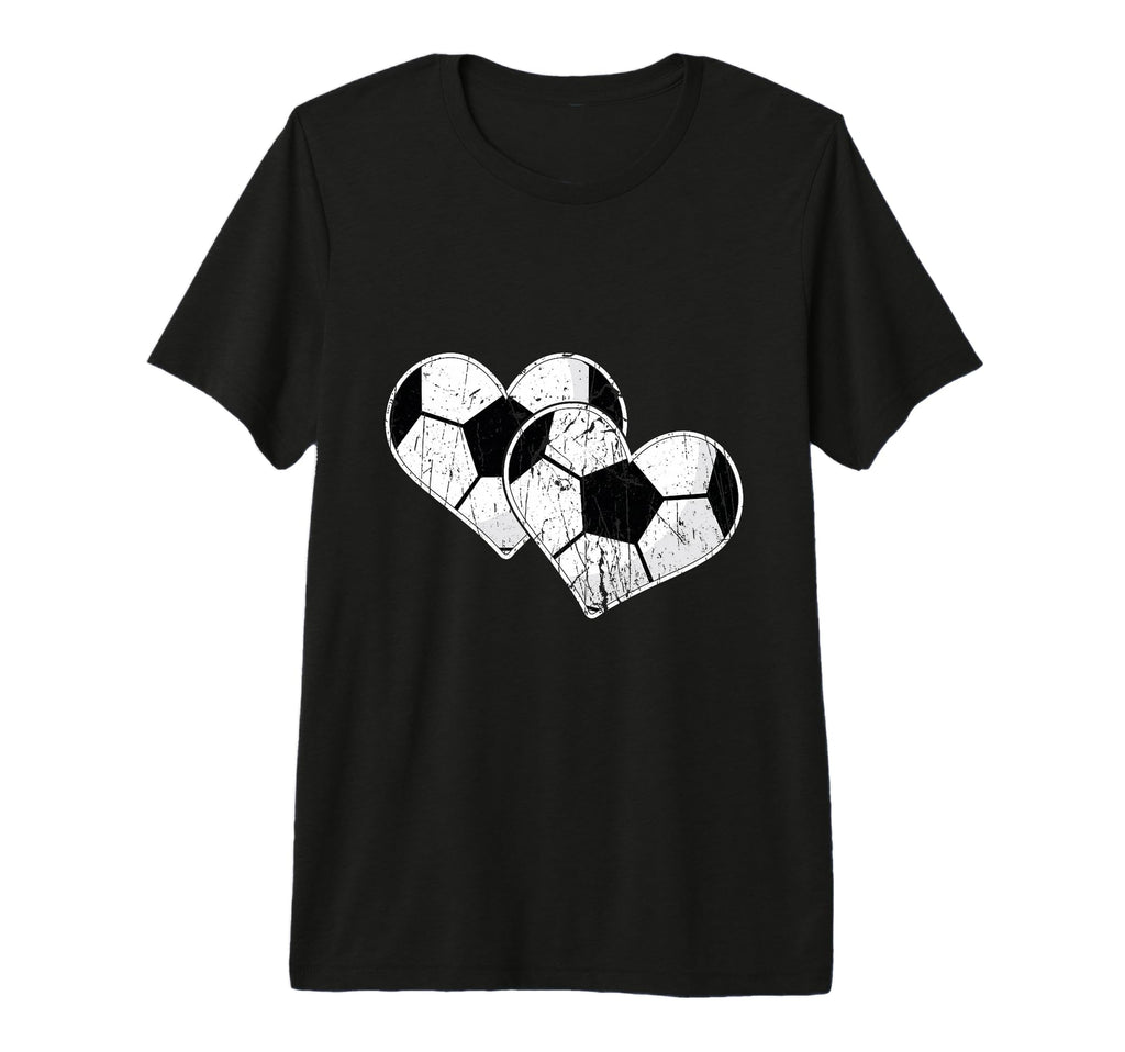 Soccer Hearts Ball Play Sports Sweatshirt - Minimalist Print Men Women