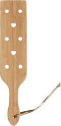 Bamboo Wood Paddle, 13.3 Inch Wooden Paddle with Airflow Holes