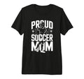 Proud Soccer Mom Sunset Vibes Tri Blend T-Shirt - Custom Art Print Unisex