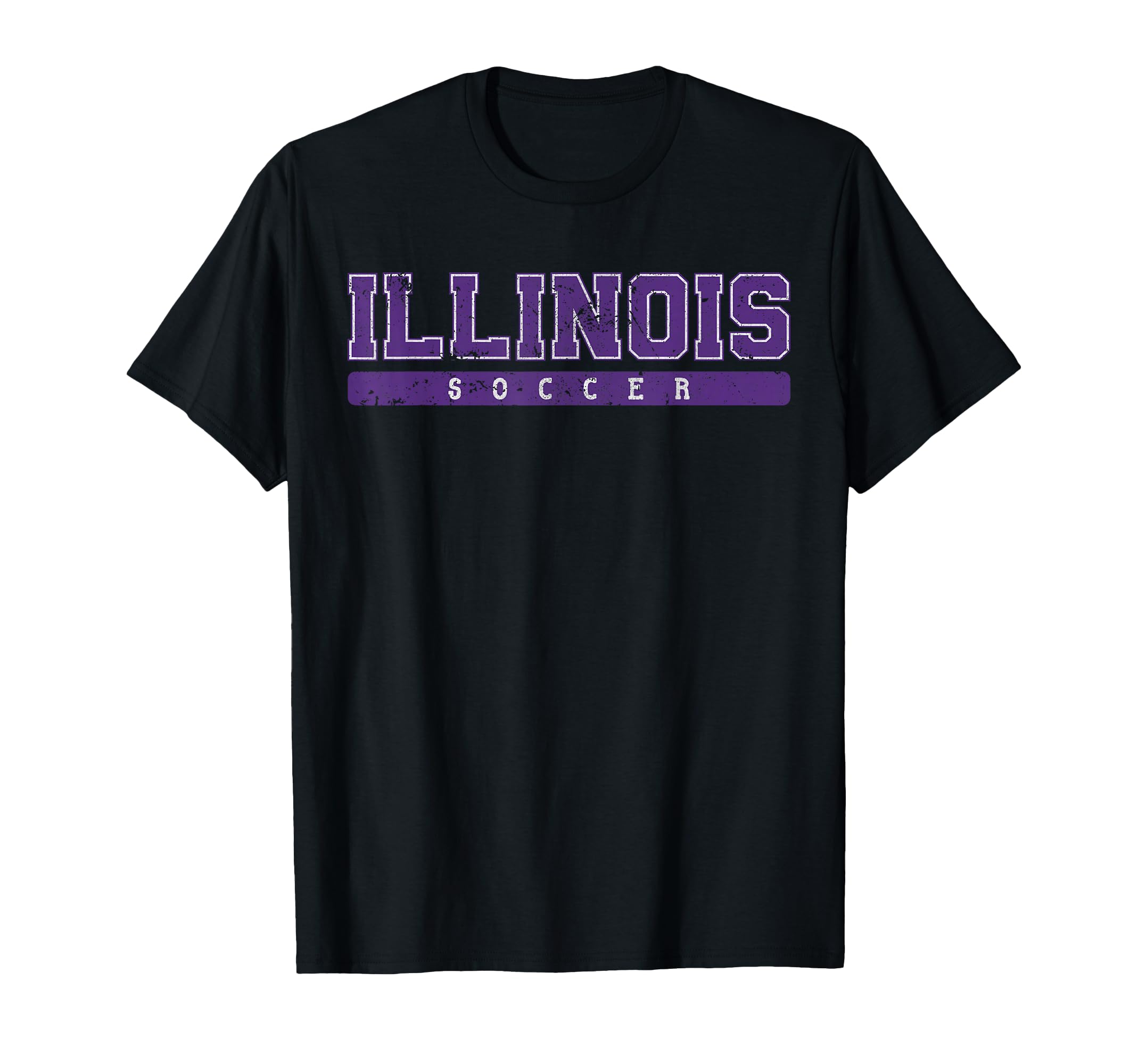 Illinois Soccer Tees Tanks Tops T-Shirt - Graphic Print Men Women