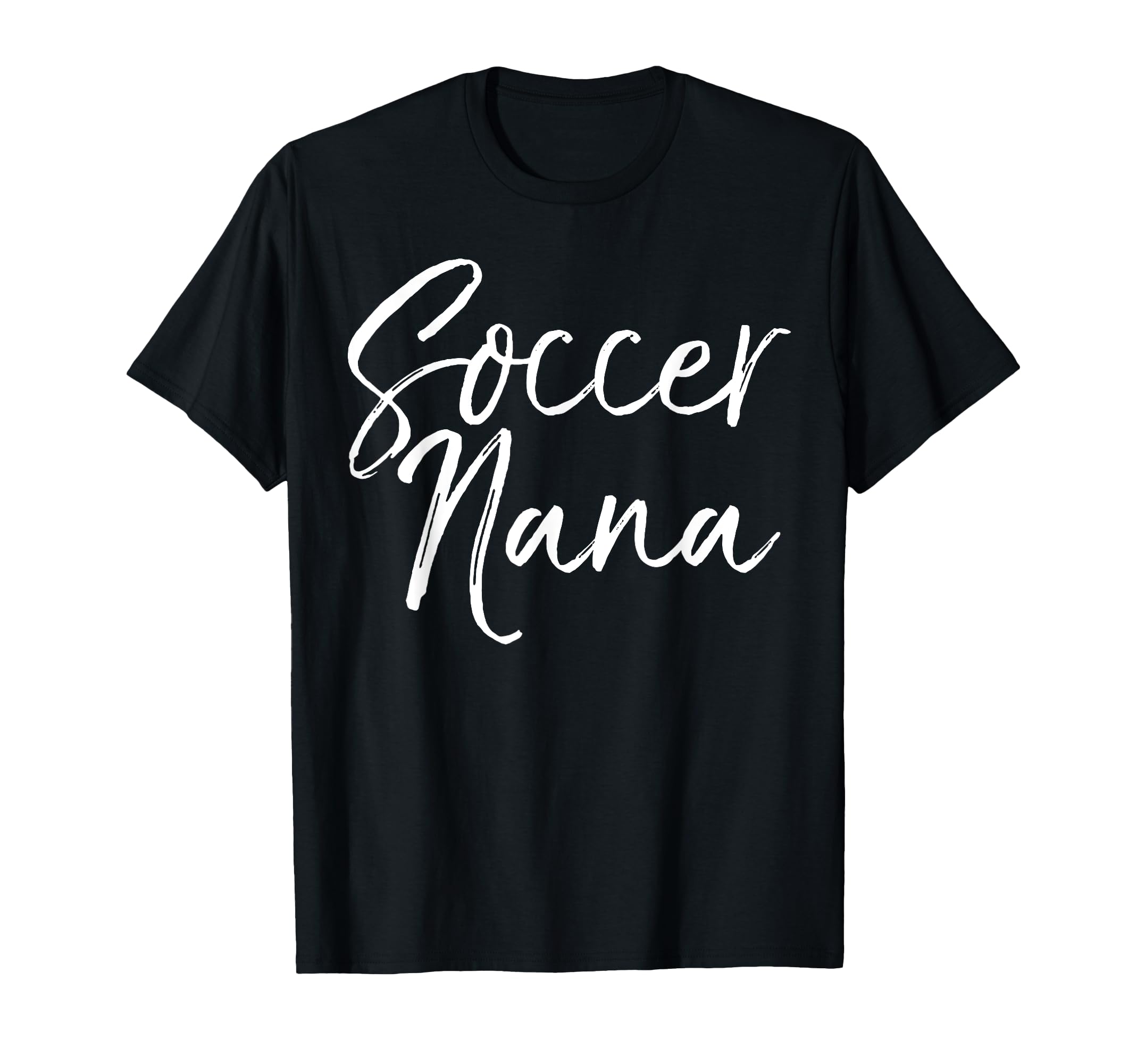 Soccer Grandmother Matching Family T-Shirt - Casual Everyday Wear Unisex