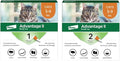 Advantage II Small Cat Vet-Recommended Flea Treatment & Prevention | Cats 5-9 lbs. | 3-Month Supply