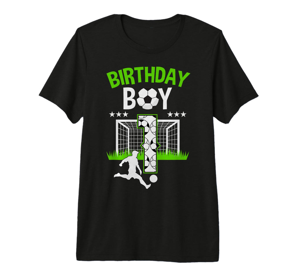 Birthday Soccer 1 Year Old Who Loves T-Shirt - Streetwear Style Men Women