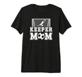Soccer Keeper Mom Soccer Goalkeeper T-Shirt - Minimalist Print for Adults